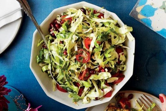 Cabbage & Pomegranate Salad