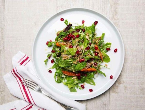 Carrot & Pomegranate Salad