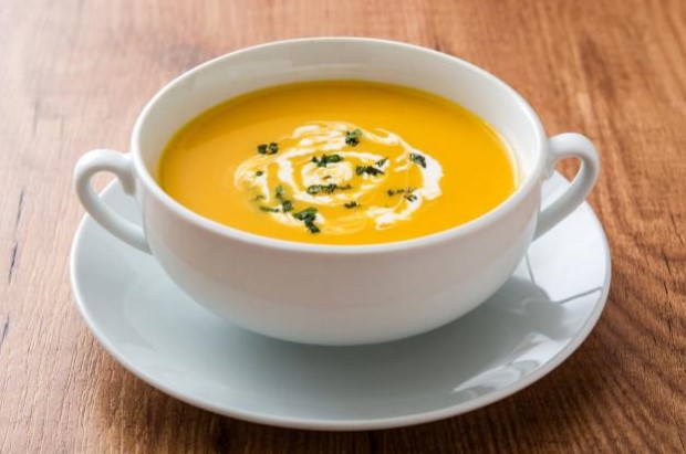 White Pumpkin & Coconut Soup