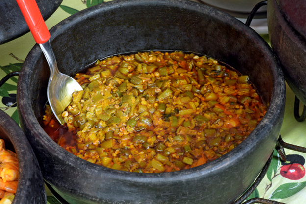 Okra Curry to kill for